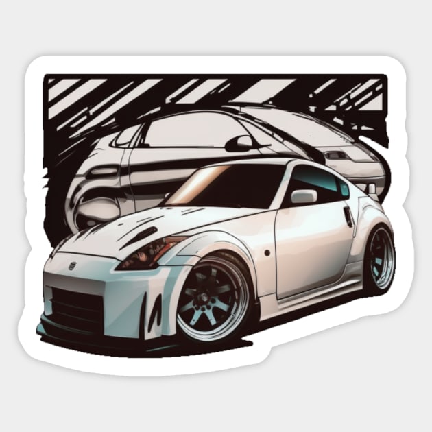 Nissan 350z Nissan 350z Sticker TeePublic